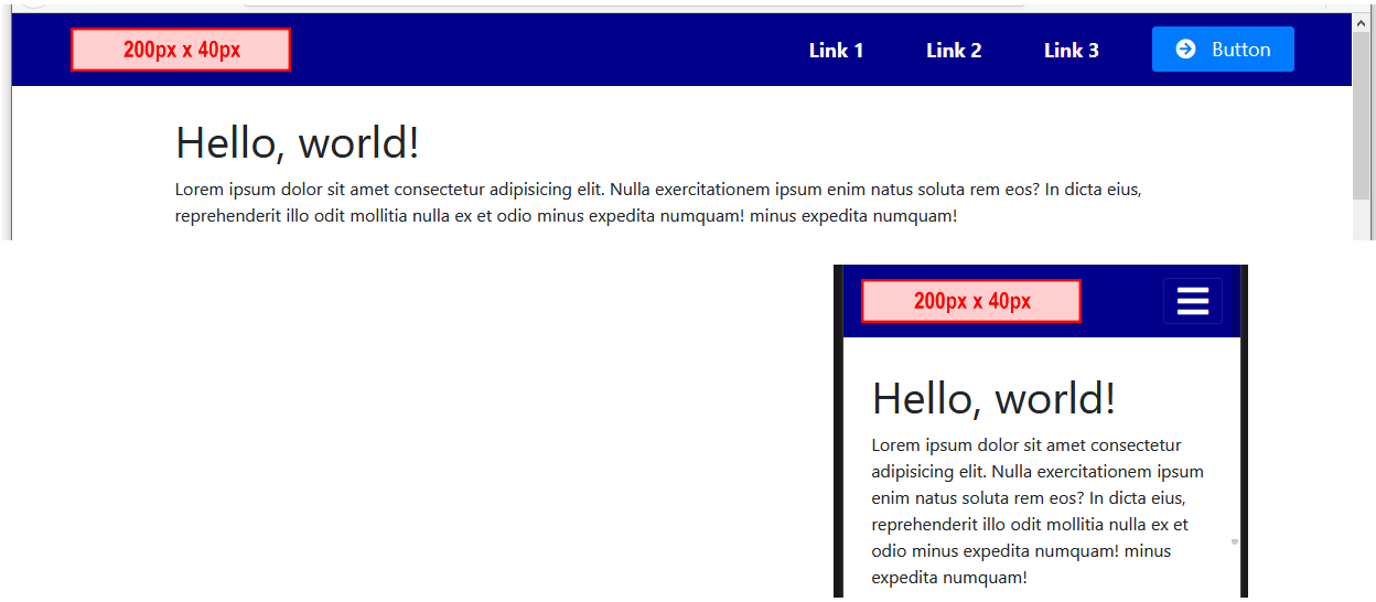 Project Navigation Menus
