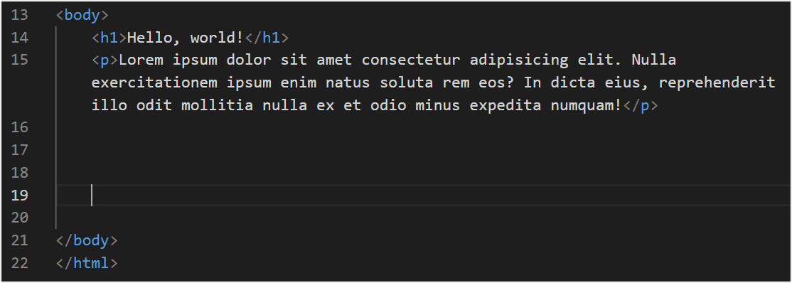 Introduction to HTML
