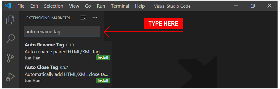 User Settings Microsoft Visual Studio Code
