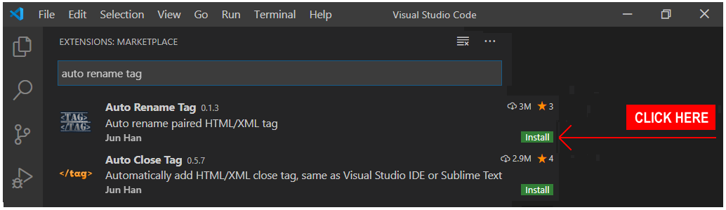 User Settings Microsoft Visual Studio Code