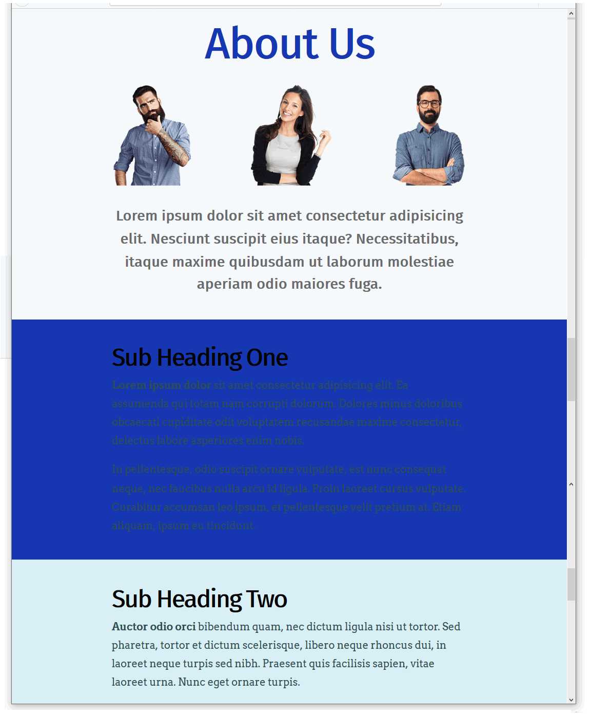 Introduction to Sections