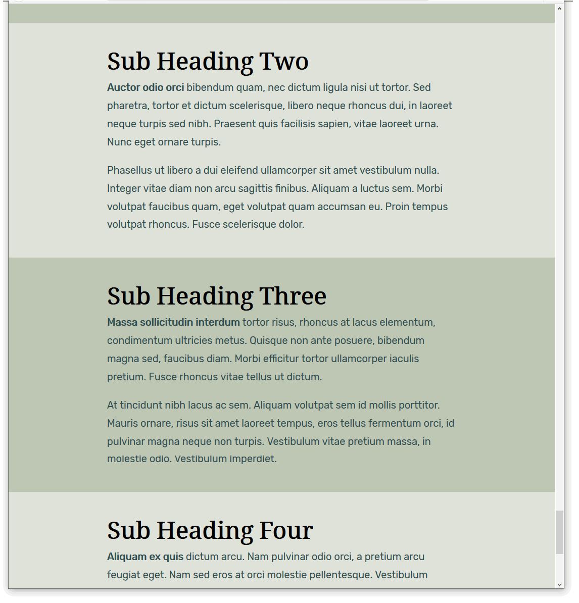 Introduction to Sections