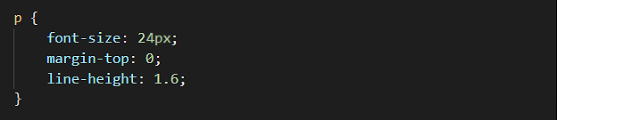 sample CSS
